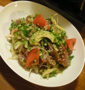 マグロの血合いでハワイ『ＰＯＫＥ』♪