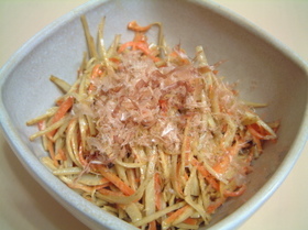 お好み焼き味♪きんぴらごぼう