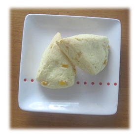 バターなしのかる～いスコーン