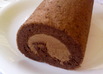 とろける〜♪シフォンのチョコロールケーキ