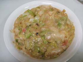 オモチのもんじゃ風？！