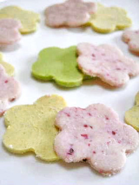 バレンタインに簡単うすい花びらチョコ