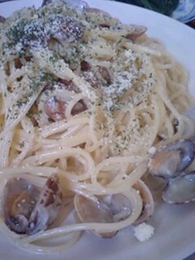 簡単！濃厚あさりのクリームパスタ