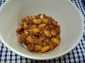 圧力鍋で簡単♪大豆の『チリ・ビーンズ』
