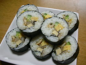 関西風おばあちゃんの巻き寿司（恵方巻）