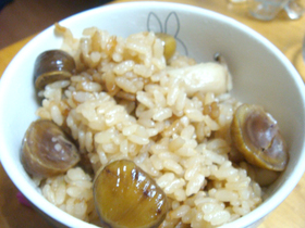 甘栗でカンタン栗ご飯っ！