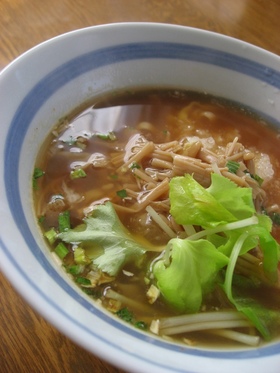 なめたけおろしうどん♪