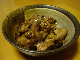♡☆中華風♪鶏レバーのオイスターソース煮