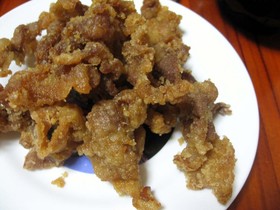 豚肉の生姜揚げ