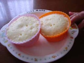 1個だけ!ホットケーキミックス蒸しパン