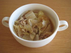 水なし簡単！白菜とツナの煮物