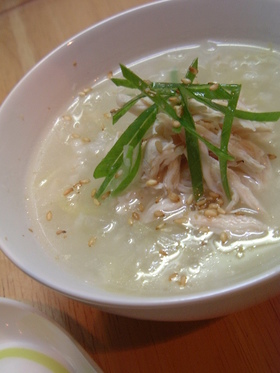 お米と冬野菜のとろとろスープ♪