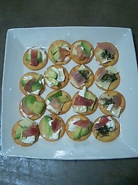 パーティーに♪おしゃれなカナッペ