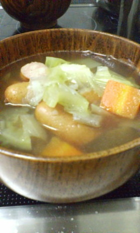 ポトフ風あったか野菜のスープ