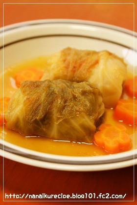 ロールキャベツ❤トマトコンソメ煮