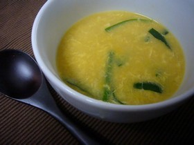 コーンとたまごのスープ