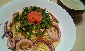明太子パスタ