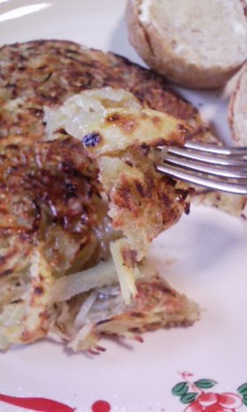 フープロで簡単ｗじゃがいものお焼きｗ