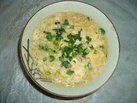 ひと味違う卵とじうどん