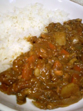 簡単早い♪野菜たっぷり和風ツナカレー　