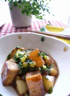 揚げ高野豆腐と大根のこっくり煮こみ