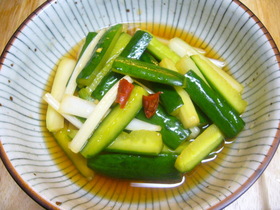 セロリときゅうりの即席漬け☆セロキュー
