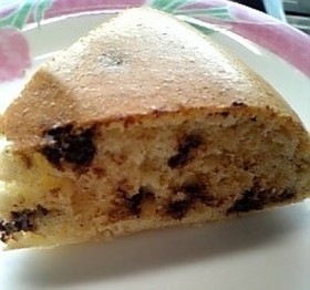炊飯器☆チョコチップケーキ