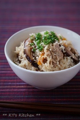 切干大根とツナの炊き込みご飯
