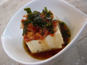 激ウマ！キムチ豆腐♡