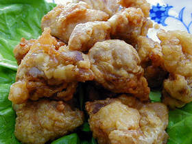 大分名物　とり天