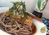 ネバじゅる～青じそジュレかけ蕎麦