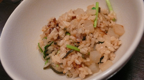 意外な炊き込みごはん