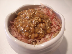 納豆きゃべつ（和風）