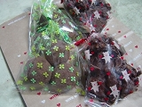 生チョコ風ソフトチョコ＆フレークチョコ