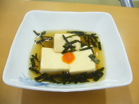 簡単♪ ☆あったか豆腐(汁も飲んでね)☆