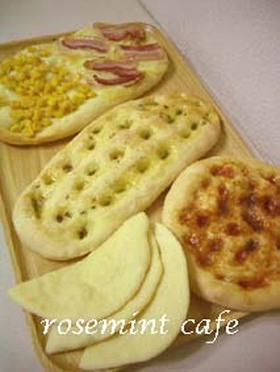 コーンミールパンｄｅ色々アレンジ
