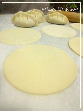 簡単○●まんまる●○手作り餃子の皮
