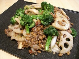 ☆納豆の「何コレ？」炒め☆