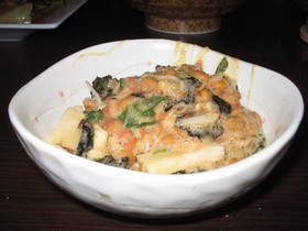 ねばねば納豆（大葉にんにく醤油使用）