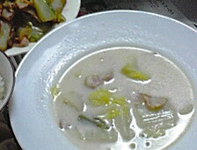 白菜のスープ