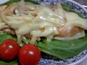 サーモンチーズ焼き