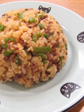 ひき肉のピリ辛☆炒飯