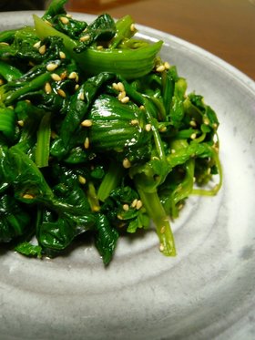 ほうれん草のナムル