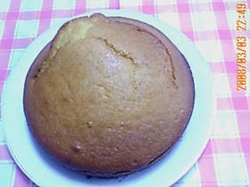 簡単スポンジケーキ♪