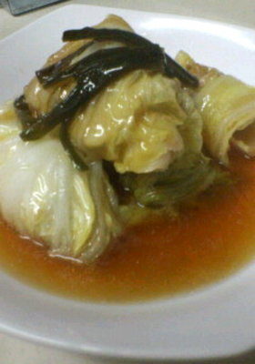 簡単♪豚の白菜巻き
