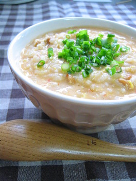 ふわとろ❤ピリ辛納豆たまご雑炊
