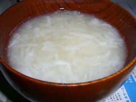 疲れが吹き飛ぶ！とろろのお吸い物