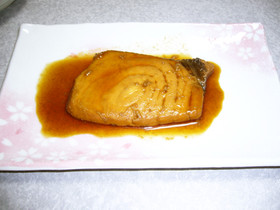 美味しいめかじきまぐろの煮物