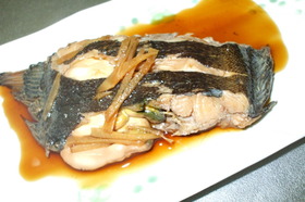 縁側も美味しく!圧力鍋でカレイの煮付け①