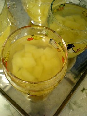 すっきり美味しいりんごinゼリー
